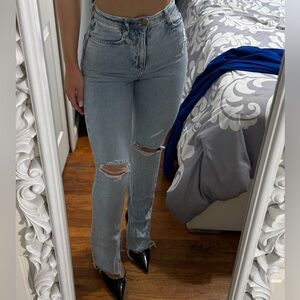 Zara High Rise Jeans